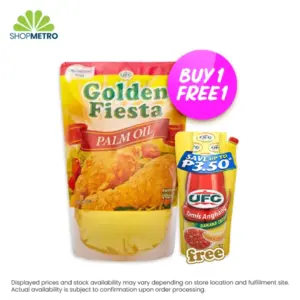 Buy 1 Golden Fiesta Cooking Oil 2L Free Ufc Bnana Catsup Pouch 320g