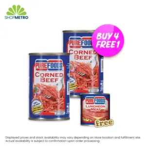 Buy 4 Purefoods Corned Beef 150g Free Purefoods Luncheon Meat 170g