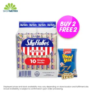 Buy 2 Packs Skyflakes Crackers 25g Free 2 Packs Monde Bread Stix 35g