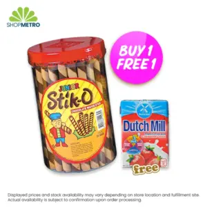 Buy 1 Stik-O Jr Choco 380g Free Dutchmill Yogurt Strawberry 90ml