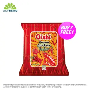 Buy 7 Oishi Prawn Craker-Spicy 25g