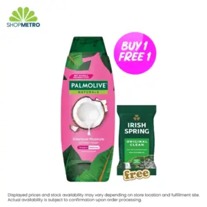 Buy 1 Palmolive Shampoo Intensive Moisture Pink 180ml Free Irish Spring Original Clean 55g