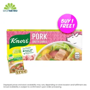 Buy 1 Knorr Pork Cube Savers 120g Free Knorr Sinigang Mix Original 22g