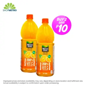 Buy 2 Minute Maid Nutriplus Orange 1L