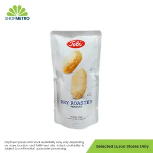 Tobi Dry Roasted Pnut 100g
