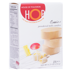Hop Powdered Milk Candies Classic Individual Box 18pcs 234g