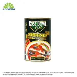 Rose Bowl Gold Sardines in Tomato Sauce 425g