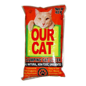 Our Cat Clumping Cat Litter 4kg