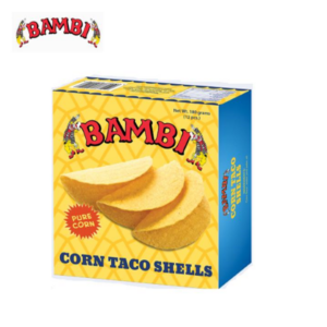 Bambi Pure Corn Taco Shells 12pcs