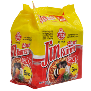 Ottogi Jin Ramen Multipack Hot 120g