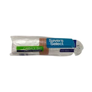 Savers Select Trash Bag Natural Large 10pcs