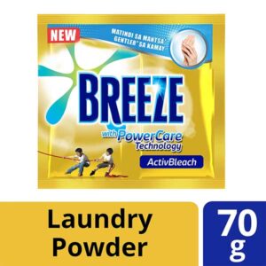 Breeze Powder Detergent ActivBleach with Powercare Technology 70g