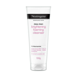 Neutrogena Deep Clean Bright Foam Cleanser 100g