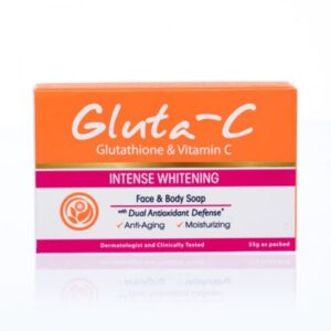 Gluta-C Glutathione & Vitamin C Intense Whitening Face & Body Soap 2x 120g