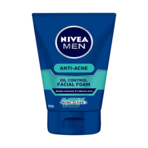 Nivea For Men Anti-Acne Oil Control Facial Foam 100g