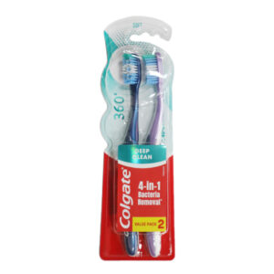 Colgate Toothbrush 360 Wholemouth Clean Twinpack 12x2