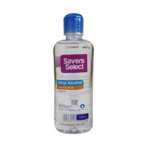 Savers Select Ethyl Alcohol 70% Solution 150ml