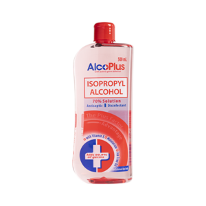 AlcoPlus Isopropyl Alcohol 70% Solution 500ml