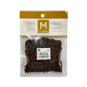 Metro Select Black Pepper Whole 30g
