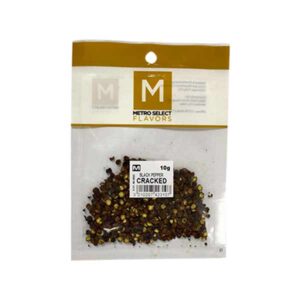 Metro Select Black Pepper Cracked 10g