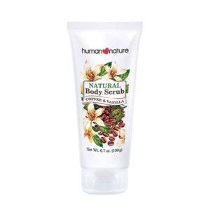 Human Nature Coffee & Vanilla Natural Body Scrub 190g
