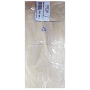 Pop-I Brown Paper Bag #3 100pcs