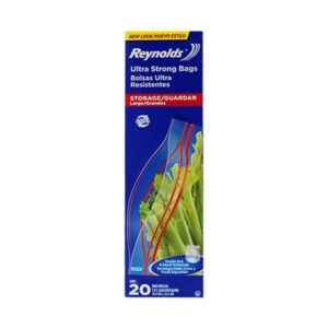 Reynolds Plastic Bag & Wrap Zip Bag Large