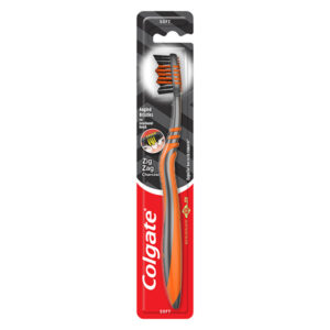 Colgate Zigzag Charcoal Soft Toothbrush