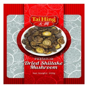 Tai Hing Shiitake Dried Mushroom Whole Premium 200g