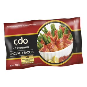 Cdo Premium Bacon Uncured 200g