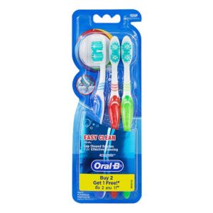 Oral B Complete Easy Clean Med 3s