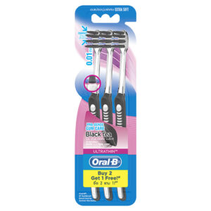 Oral-B Ultra Thin Black Tea 3s Soft