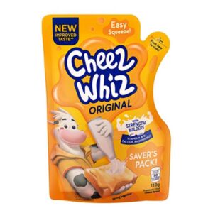 Cheez Whiz Original SUP (Stand Up Pouch) Cheese 110g