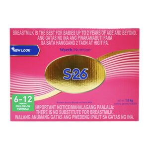 Wyeth S-26 For 6-12 Months Follow On Formula 1.8kg