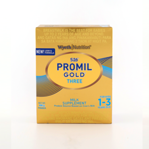S-26 Promil Gold Three Milk Supplement 400g
