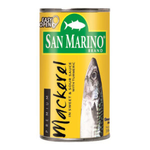 San Marino Premium Mackerel Sweet and Sour in Edible Oil 165g