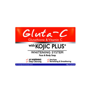 Gluta-C Kojic Plus+ Whitening System Face & Body Soap 60g