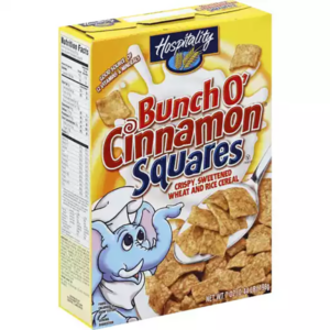 Hospitality Bunch O' Cinnamon Squares Cereal 17oz