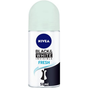 Nivea Invisible Deodorant Black And White Fresh Roll On 50ml