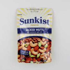 Sunkist Dry Roasted & Light Salt Mixed Nuts 150g