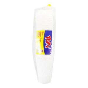 Pop-I Paper Cup 12oz White 40x25s