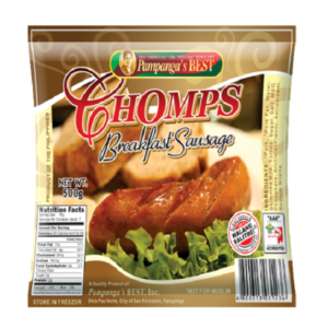 Pampanga's Best Chomps Breakfast Sausage 500g
