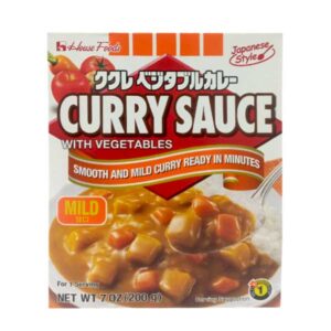 House Foods Kukure Curry Sauce With Veg Mild 200g