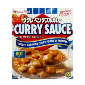 House Foods Kukure Curry Sauce With Veg Hot 200g