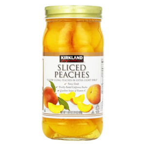 Kirkland Signature Sliced Peaches 24oz