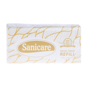 Sanicare Face Tissue Econo Refill Pack 3-Ply