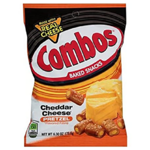Combos Baked Snacks Cheddar Cheese Pretzel 6.3oz