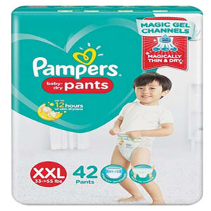 Pampers Baby-Dry Pants Super Jumbo Xxl 42pcs