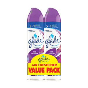 Glade Air Freshener Wild Lavender 5in1 Twin Pack 320ml