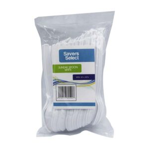 Saver Select Sundae Spoon White Mini 40 x 50s